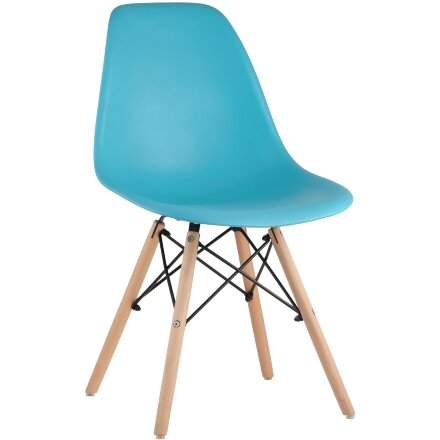 Стул Eames DSW бирюзовый 