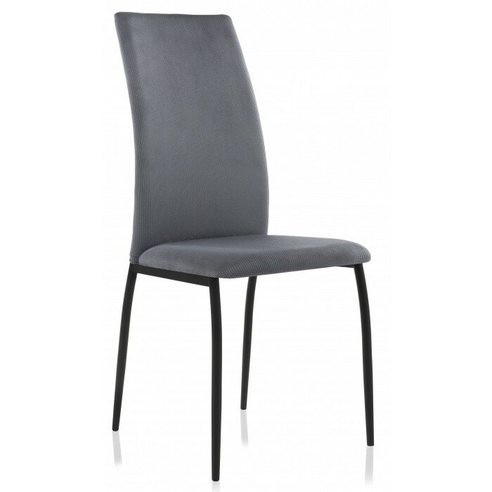 Стул на металлокаркасе Tod gray / black Стул на металлокаркасе Tod gray / black