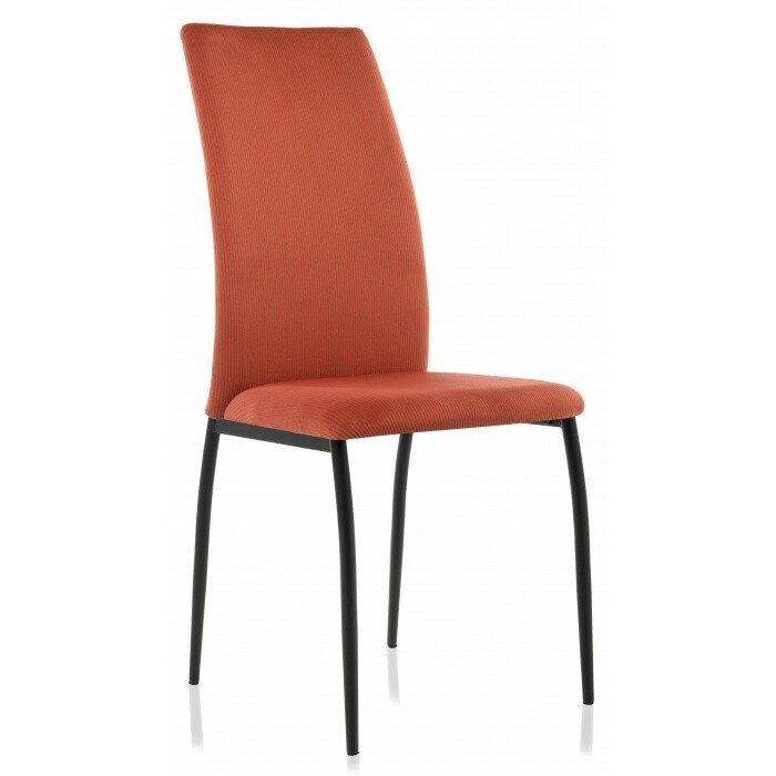 Стул на металлокаркасе Tod red / black Стул на металлокаркасе Tod red / black