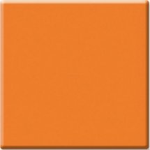 Квадратная столешница Werzalit (70х70 см) 118 орнажевого цвета