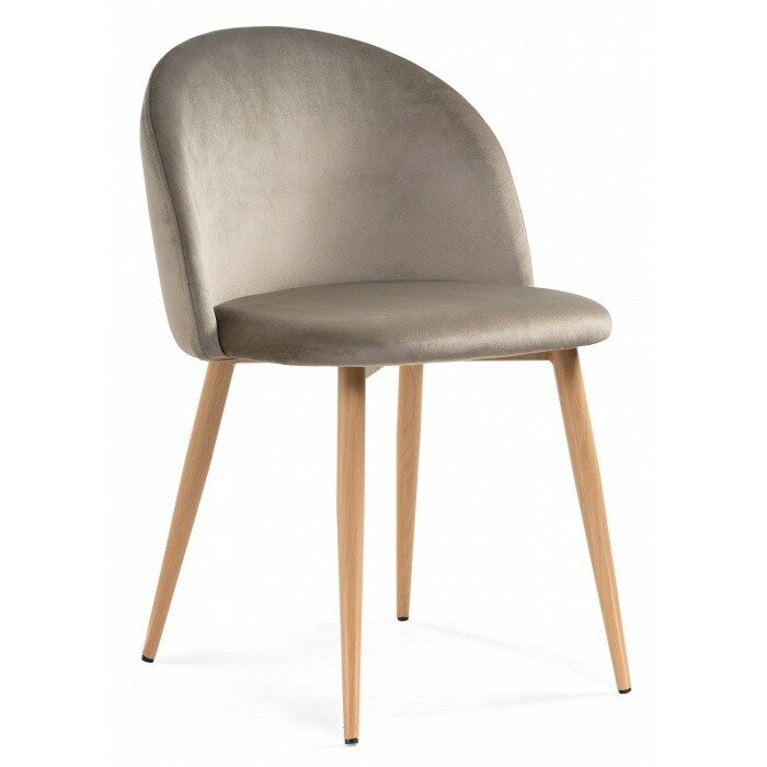 Стул на металлокаркасе Aldo beige / wood Стул на металлокаркасе Aldo beige / wood