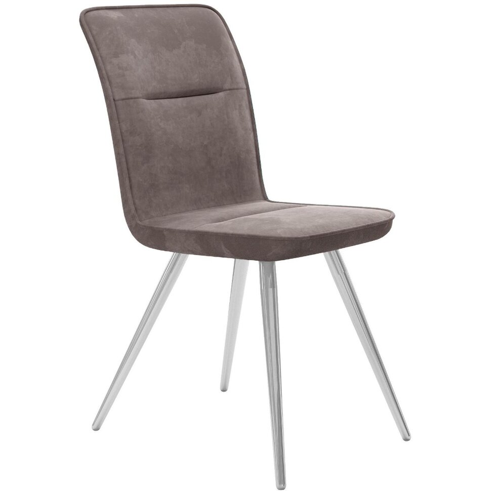 Стул DikLine 208 B5 LATTE, ножки хром Стул DikLine 208 B5 LATTE, ножки хром