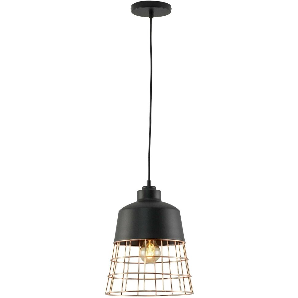 Светильник Moderli GD-C213-A черный Lora 1*E27*60W подвесной Светильник Moderli GD-C213-A черный Lora 1*E27*60W подвесной