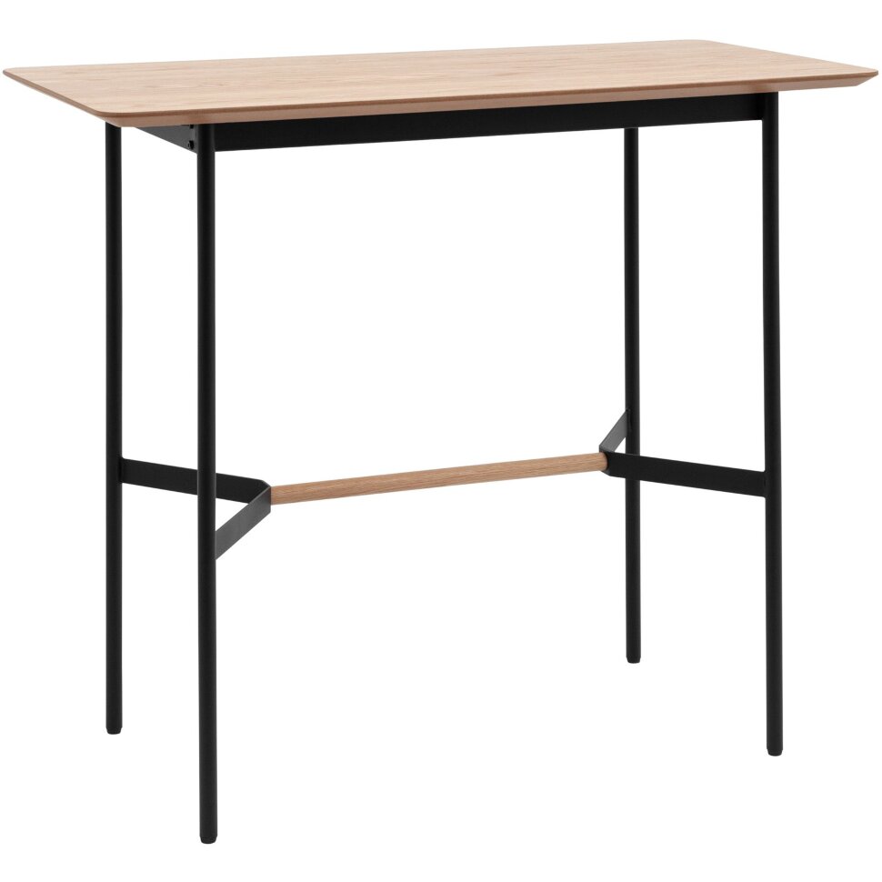 Knobb 120*60 светлое дерево каркас из металла и массива дерева Knobb 120*60 светлое дерево каркас из металла и массива дерева