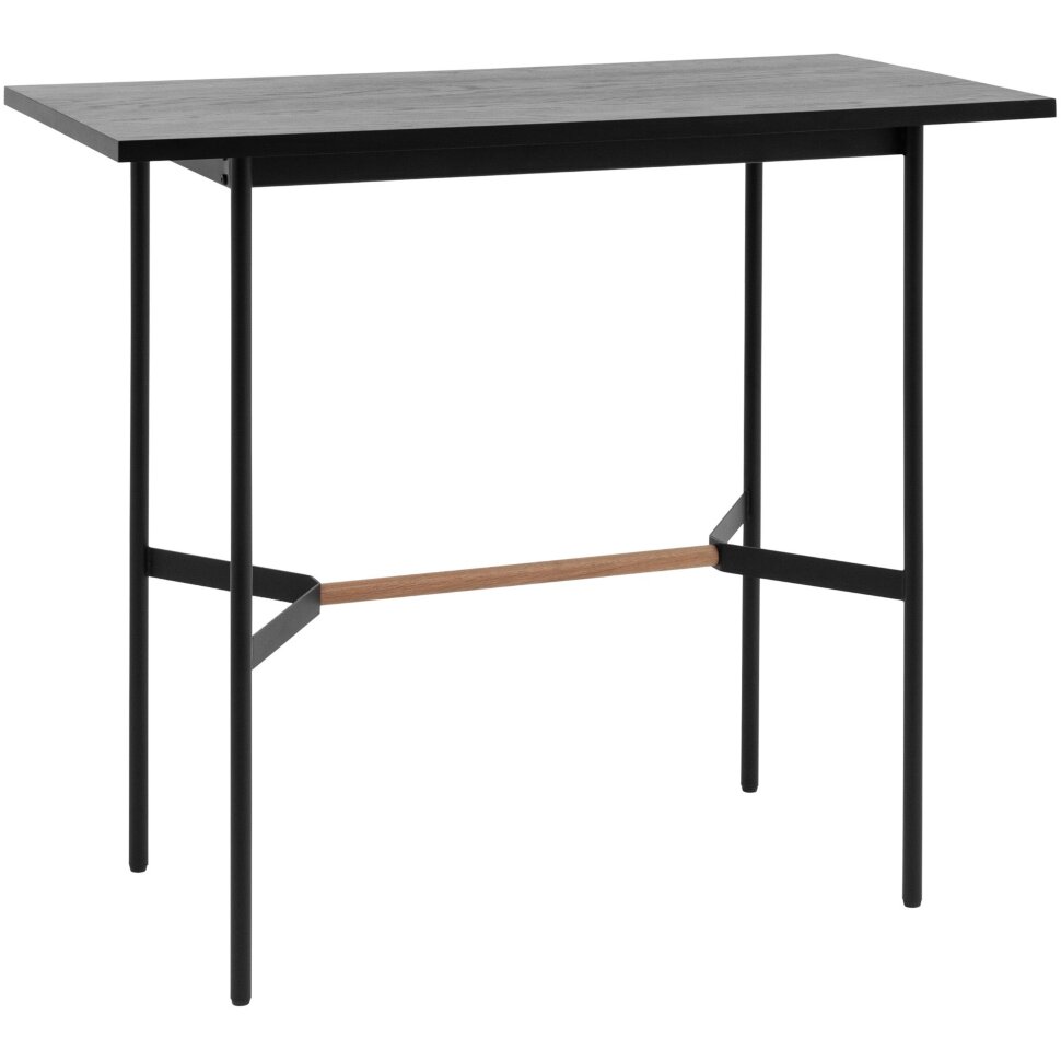 Knobb 120*60 черный каркас из металла и массива дерева Knobb 120*60 черный каркас из металла и массива дерева