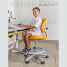 Кресло Mealux Duo-Kid Standart  Y-616  KB  обивка синяя однотонная  длинный газ.лифт   две коробки