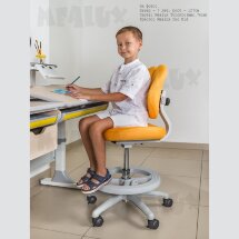 Кресло Mealux Duo-Kid Small  Y-616  P обивка розовая с кольцами   короткий газ.лифт    две коробки