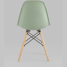 Стул Eames DSW серо-зеленый