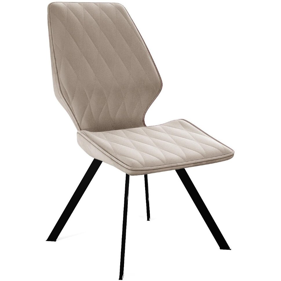 Стул DikLine 242M B03 BEIGE/ ножки черные Стул DikLine 242M B03 BEIGE/ ножки черные