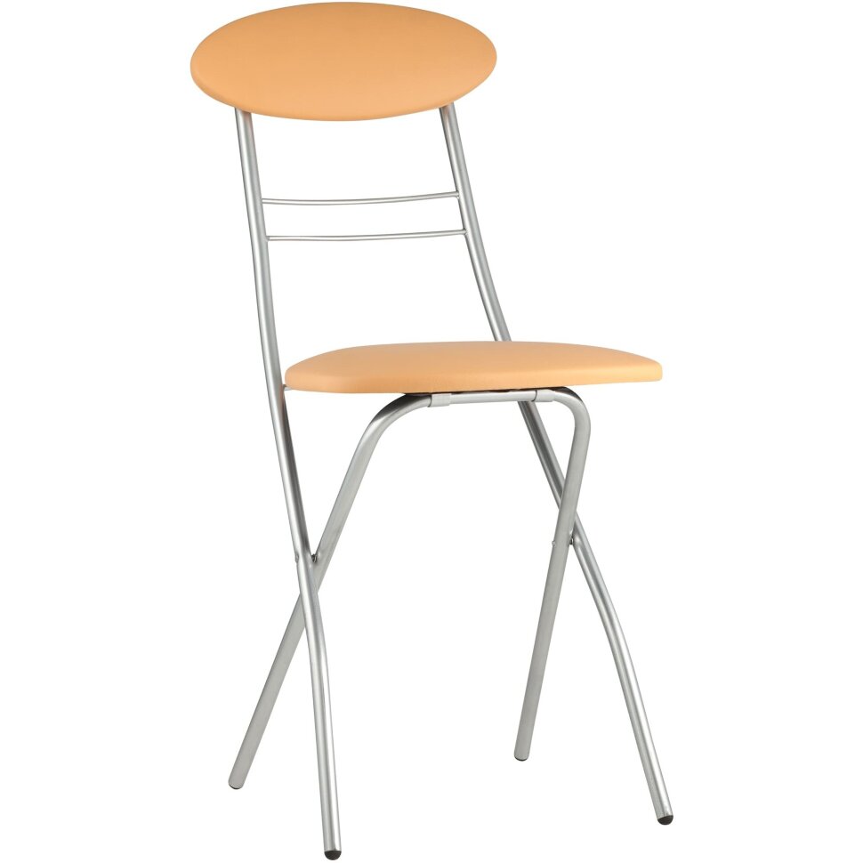 Стул складной Stool Group М8-01 Компакт Сахара металлический каркас, кожа PVC Стул складной Stool Group М8-01 Компакт Сахара металлический каркас, кожа PVC
