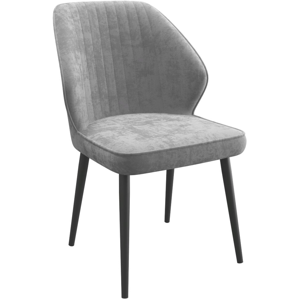 Стул DikLine 222PRO B22 GREY, ножки черные Стул DikLine 222PRO B22 GREY, ножки черные