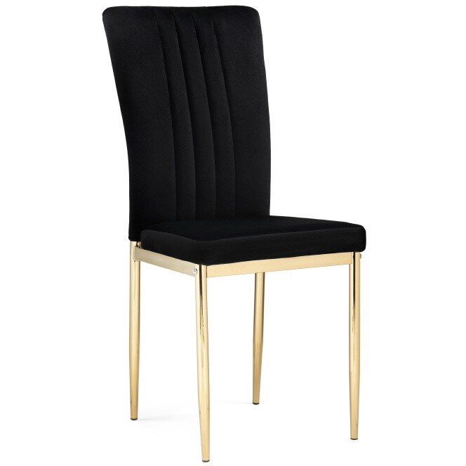 Стул на металлокаркасе Rek black / gold Стул на металлокаркасе Rek black / gold
